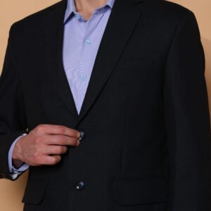 The Londoner's Classic Navy Blue Two-Piece Suit - Image 6