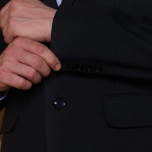 The Londoner's Classic Navy Blue Two-Piece Suit - Image 7