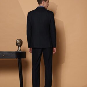 The Londoner's Classic Navy Blue Two-Piece Suit - Image 4
