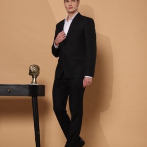 The Classic Black Formal Two-Piece Suit for Men - Image 4