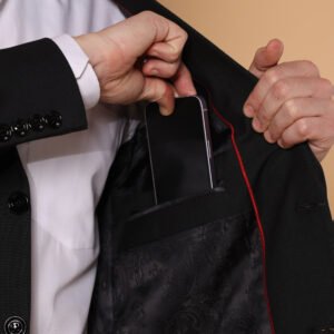 The Classic Black Formal Two-Piece Suit for Men - Image 11